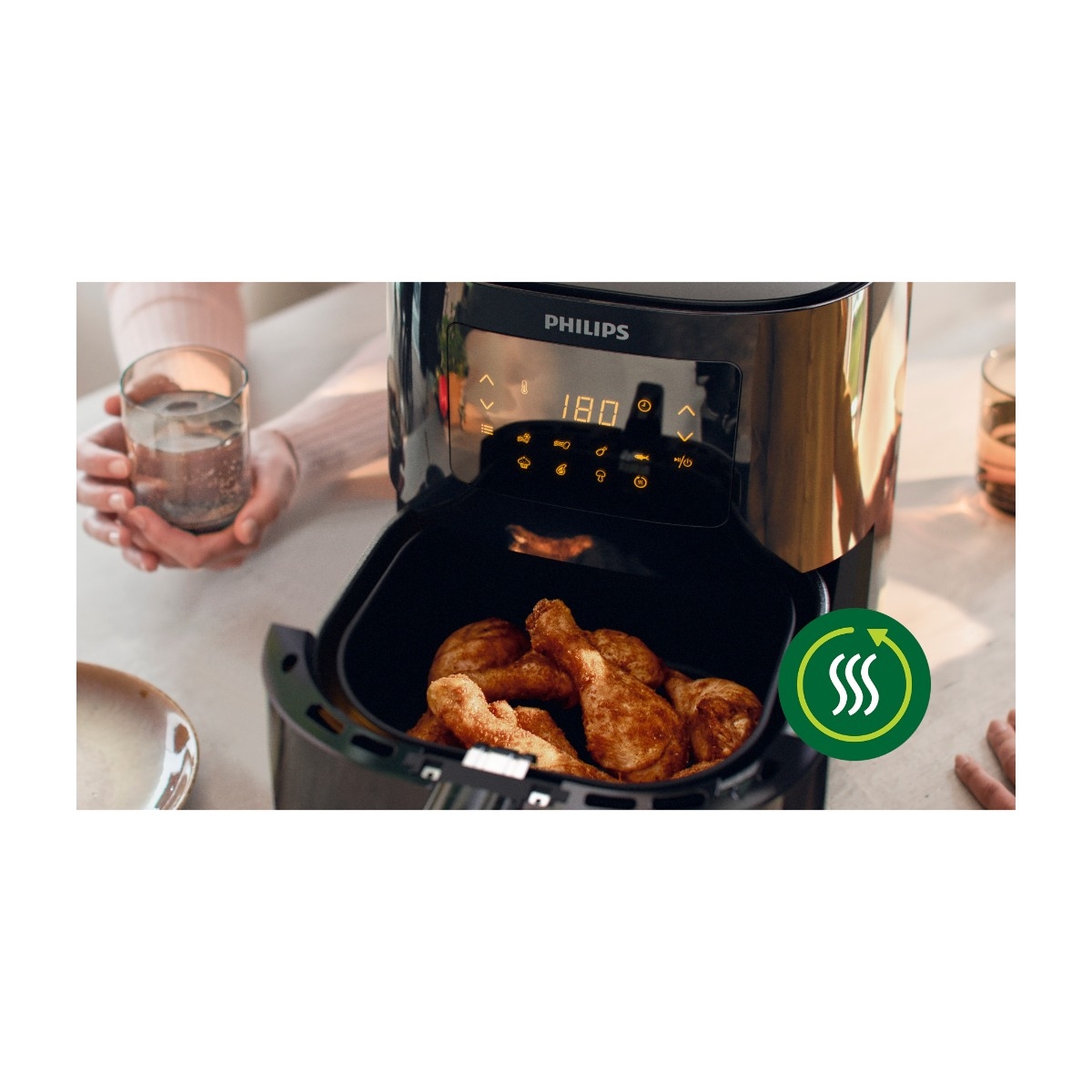Philips HD9252/90 Essential Compact airfryer billede 5