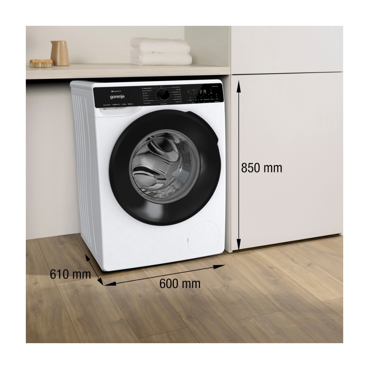 Gorenje WPNA14A3PWIFI vaskemaskine billede 2