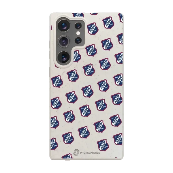 Phonecases3D Samsung Galaxy S25 Ultra IF Fram Larvik kompostoituva suojakuori, valkoinen