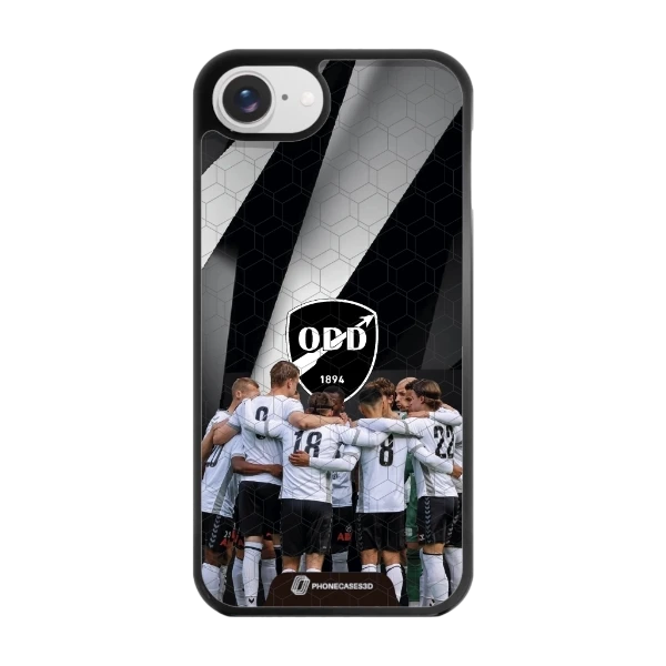 Phonecases3D iPhone 17e/16e Odds Ballklubb -3D suojakuori, musta