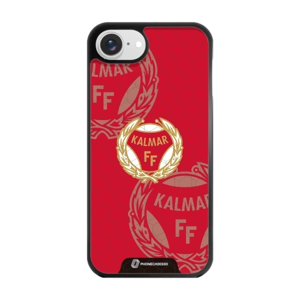 Phonecases3D iPhone 17e/16e Kalmar FF -3D suojakuori, musta