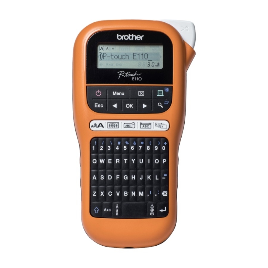 Brother Pt-E110VP etikettskriver direkte termisk farge 180 X 180 DPI Tze qwerty