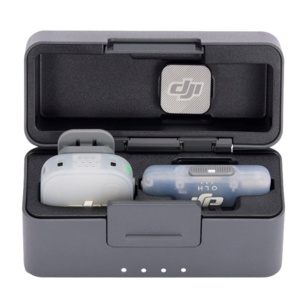DJI Mic Mini 2 trådløst mikrofonsystem (1 sender + 1 mobil mottaker + ladeetui)