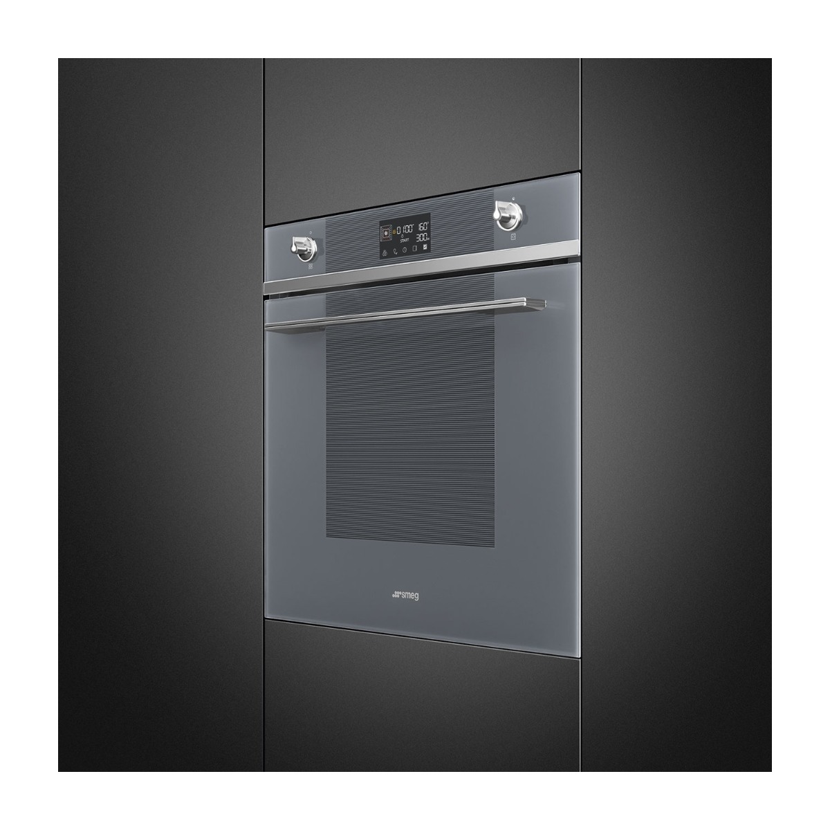 Smeg Linea SOP6102S2PS indbygningsovn billede 4