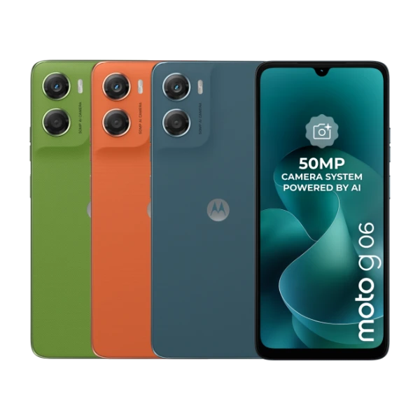 Motorola moto g06 64 GB, Tapestry Blue - POWER.dk