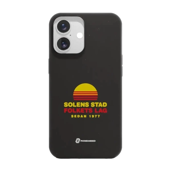 Phonecases3D iPhone 16 Luleå HF kompostoituva suojakuori, musta