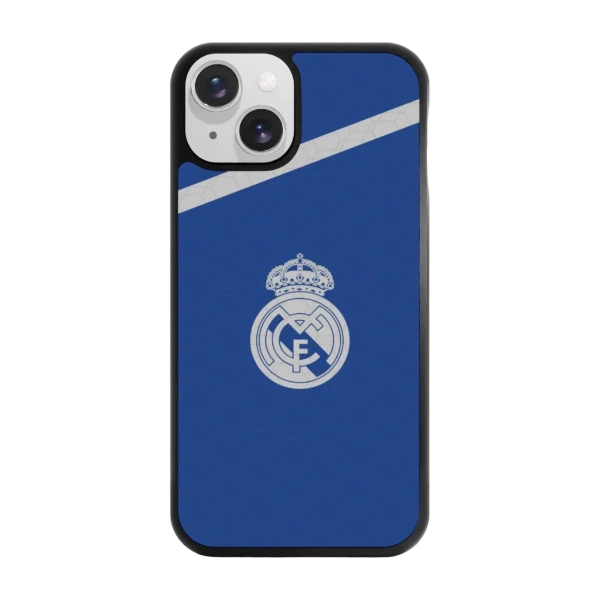 Phonecases3D iPhone 14 Real Madrid -3D suojakuori, musta