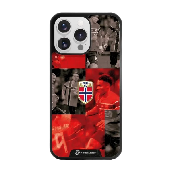 Phonecases3D iPhone 16 Pro Max Norges Fotballforbund -3D suojakuori
