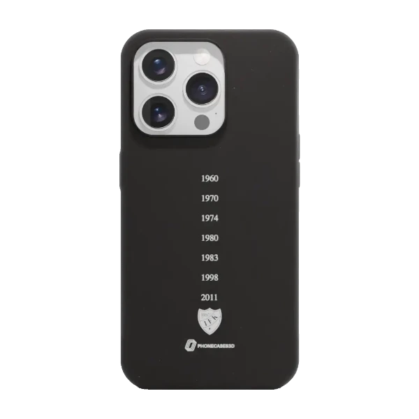 Phonecases3D iPhone 16 Pro HIFK Hockey kompostoituva suojakuori, musta