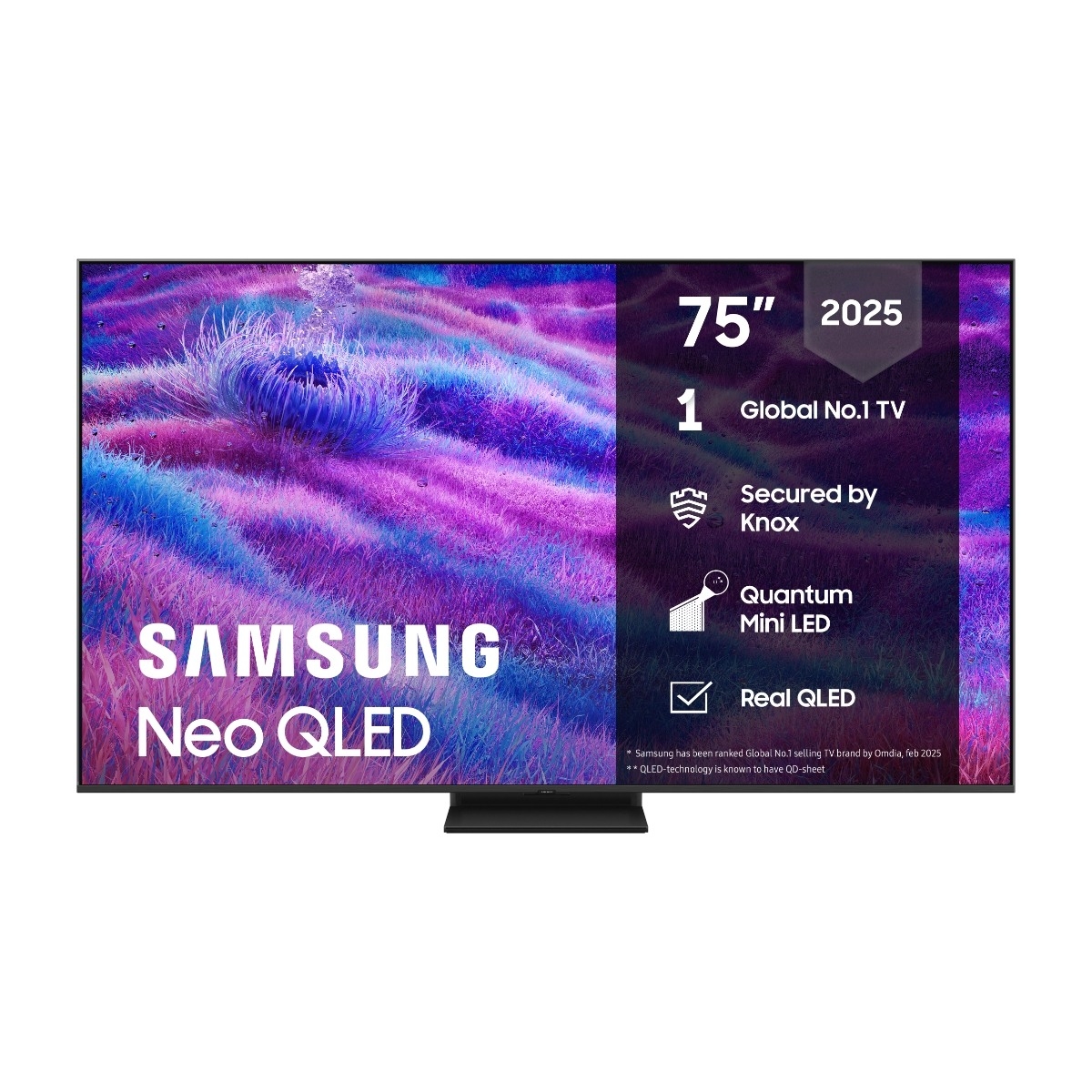 75" QN80F Neo QLED 4K Mini LED Smart TV (2025)