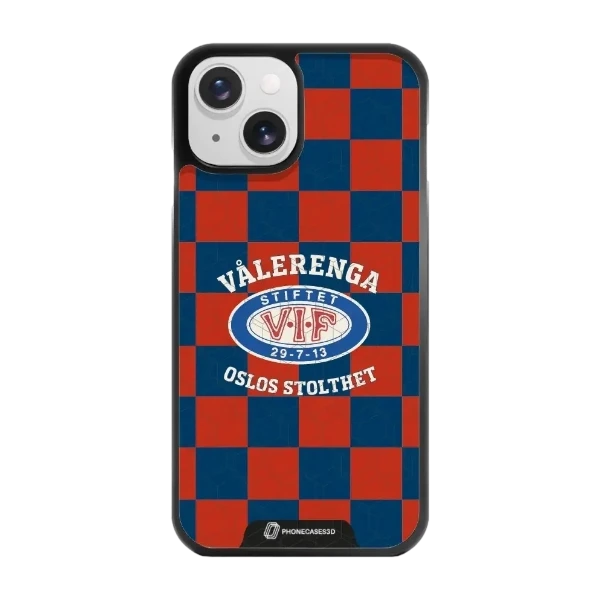 Phonecases3D iPhone 15 VIF -3D suojakuori, musta