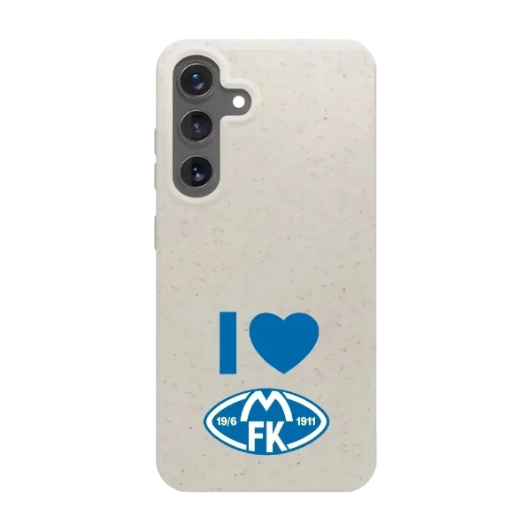 Phonecases3D Samsung Galaxy S25+ Molde FK kompostoituva suojakuori, valkoinen