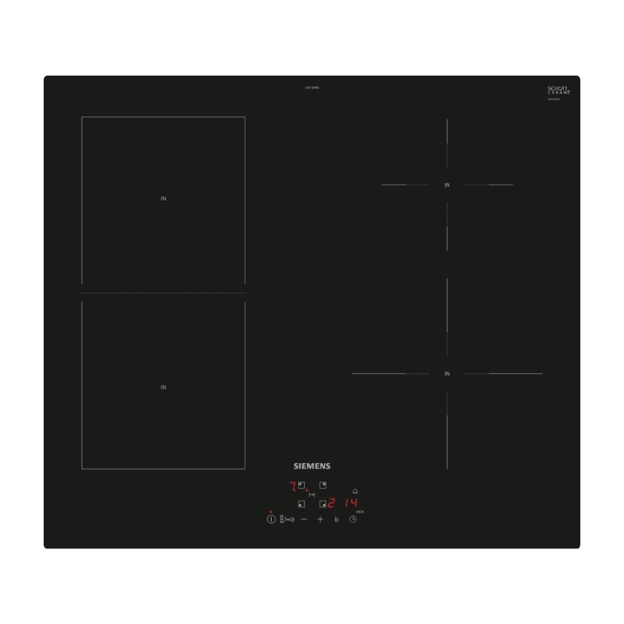 Siemens iQ500 EE611BPB5E induktionskogeplade billede 3