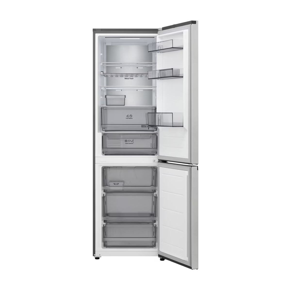 LG GBBS514CPY kølefryseskab, Prime Silver billede 3