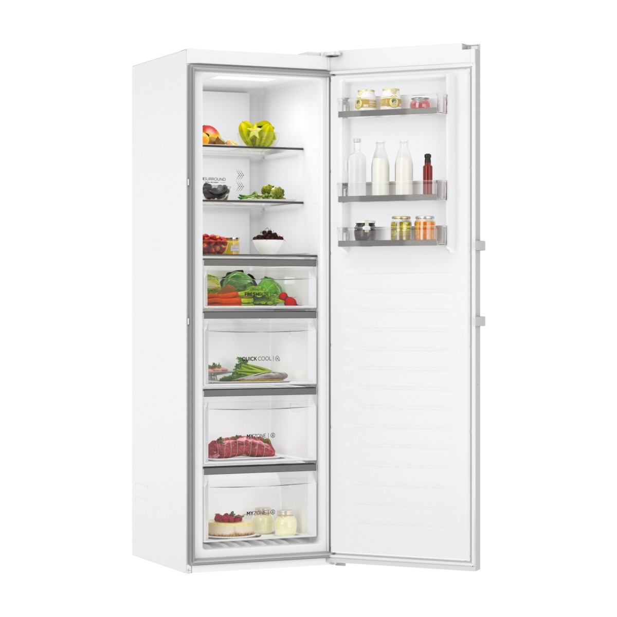 Haier 1D 60 Series 7 H3R-330WNA køleskab billede 8