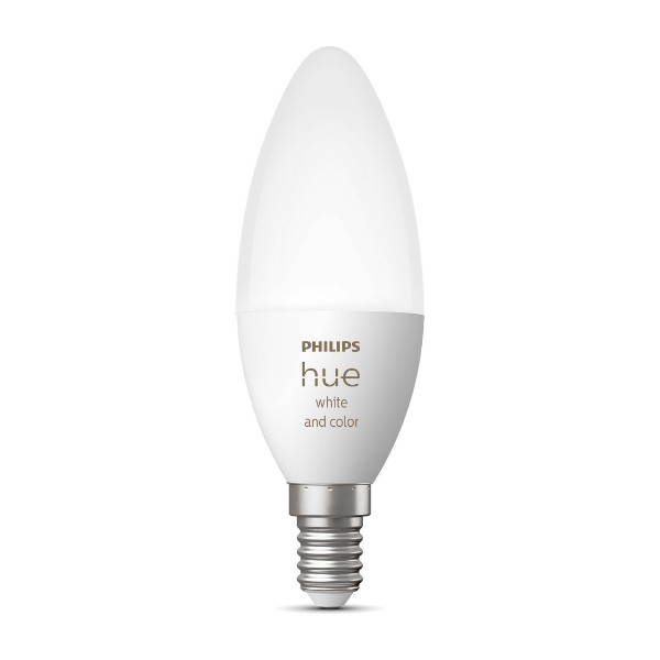 PHILIPS HUE WCA SMARTPÆRE B39 E14, 2 STK Power.no PHILIPS HUE WHITE AND COLOR 6W E14 B39 Power.no