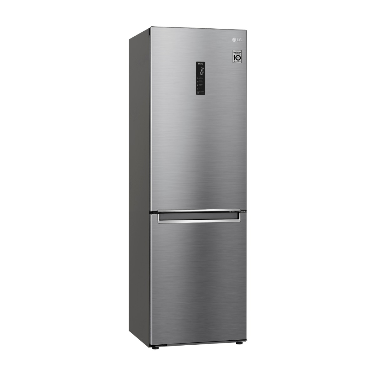 LG GBB71PZUGN kølefryseskab, shiny steel billede 2