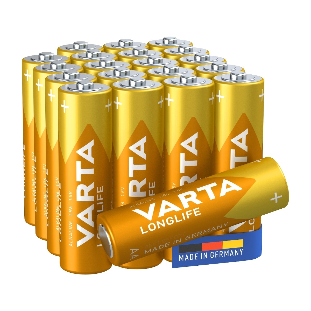 Longlife AA 20 pk blister