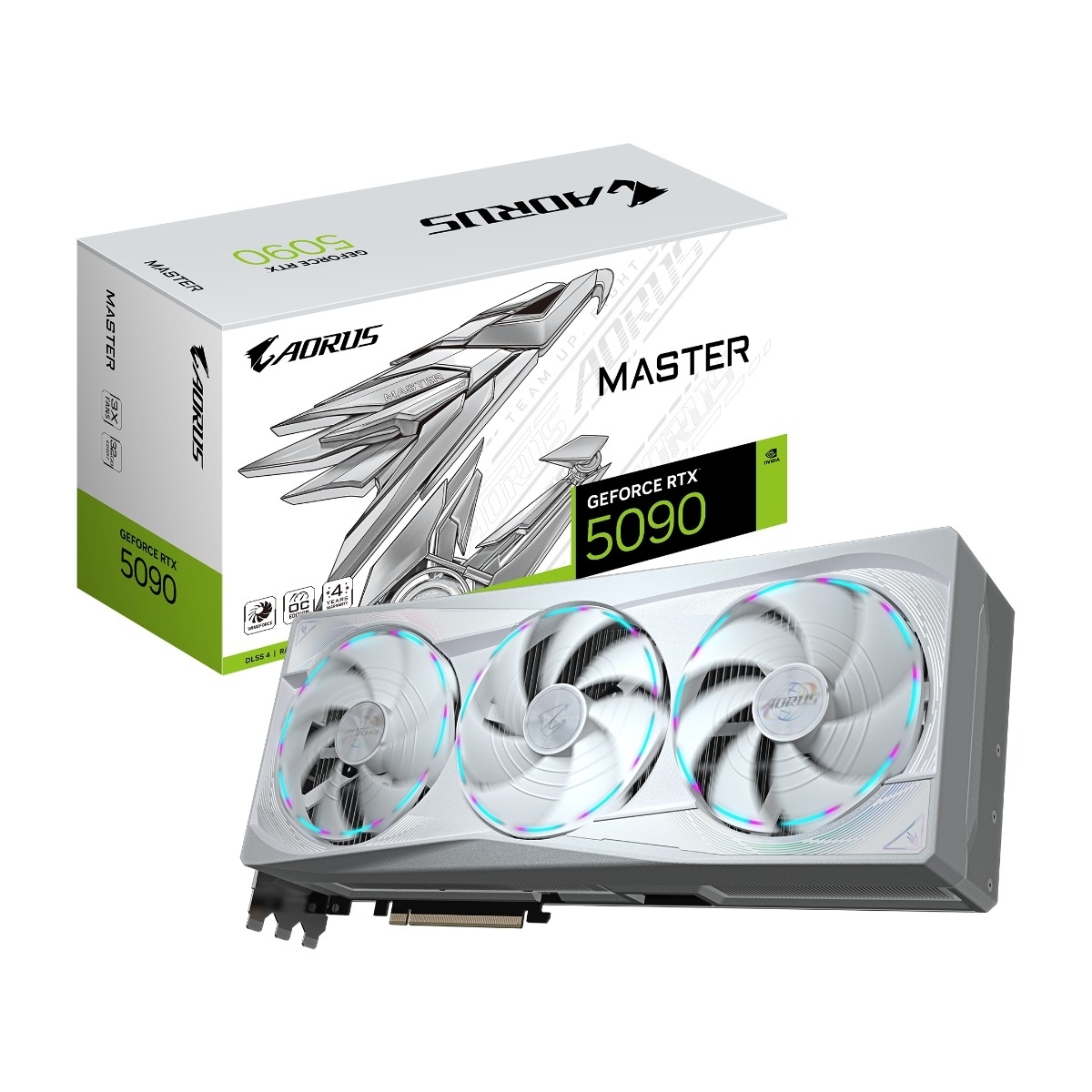 GIGABYTE AORUS GeForce RTX 5090 MASTER ICE 32 GB grafikkort