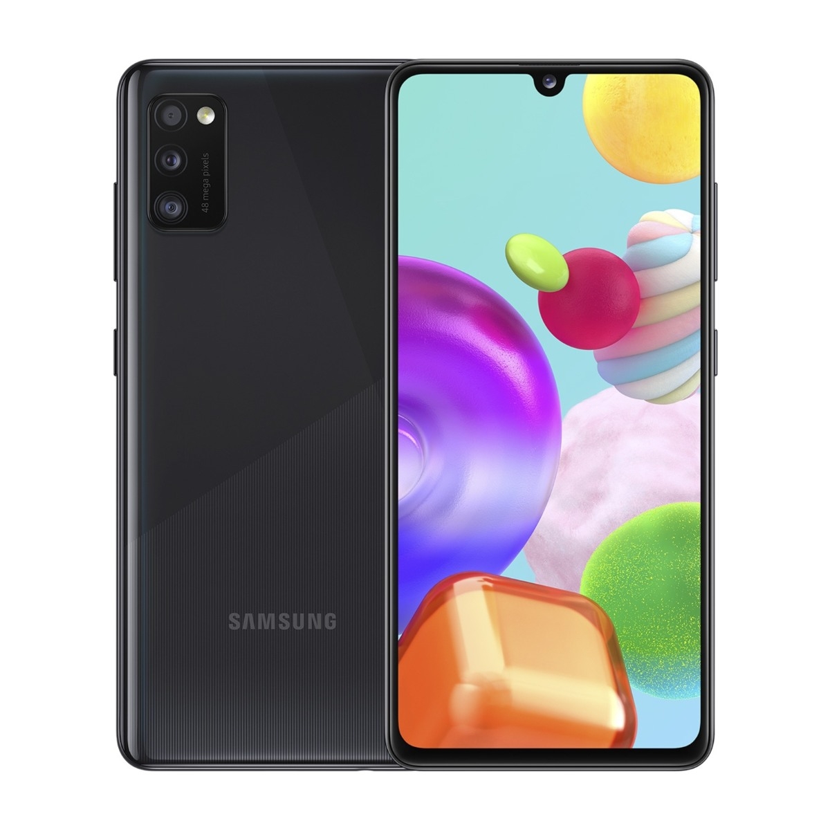Samsung Galaxy A41 本体 E10 Samsung Galaxy A41, svart - Power.no