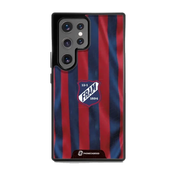 Phonecases3D Samsung Galaxy S25 Ultra IF Fram Larvik -3D suojakuori, musta