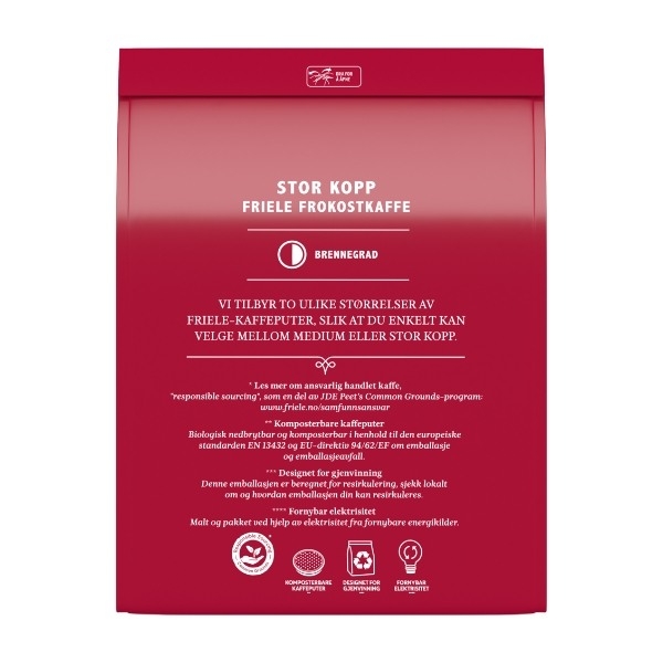 Friele Store kaffepuder 20 stk billede 4
