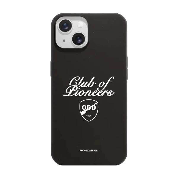 Phonecases3D iPhone 15 Odds Ballklubb kompostoituva suojakuori, musta