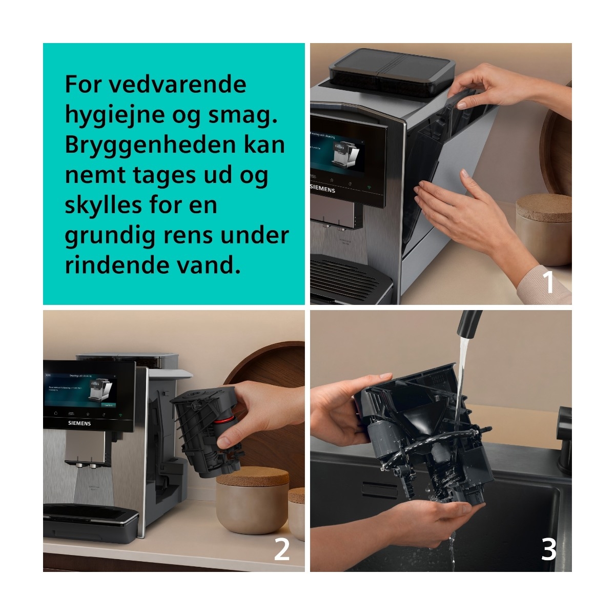 Siemens EQ900 plus iAroma TQ927EZ3 kaffemaskine billede 8
