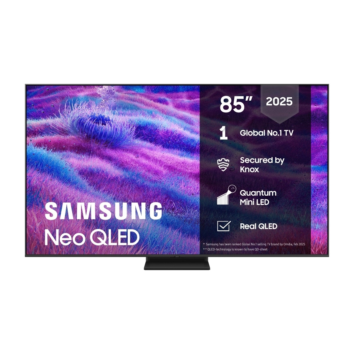 85" QN80F Neo QLED 4K Mini LED Smart TV (2025)