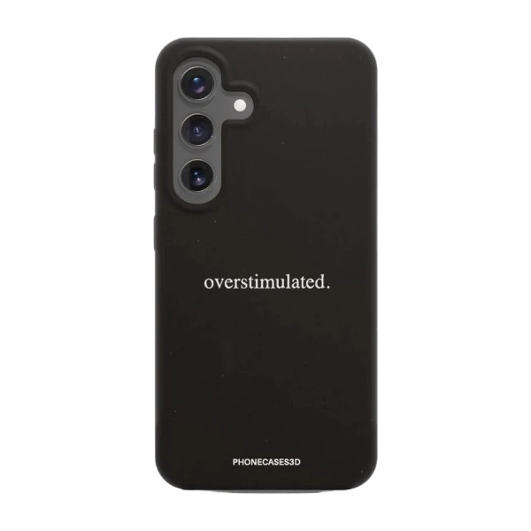 Phonecases3D Samsung Galaxy S25 Marit Bakkli kompostoituva suojakuori, musta