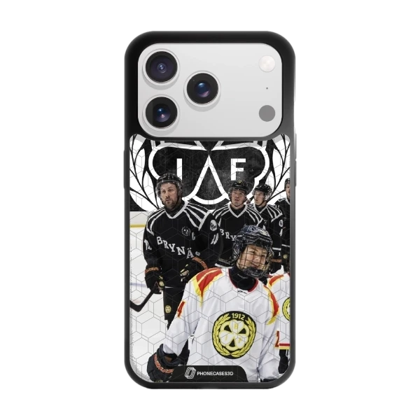 Phonecases3D iPhone 17 Pro Max Brynäs IF -3D suojakuori, musta
