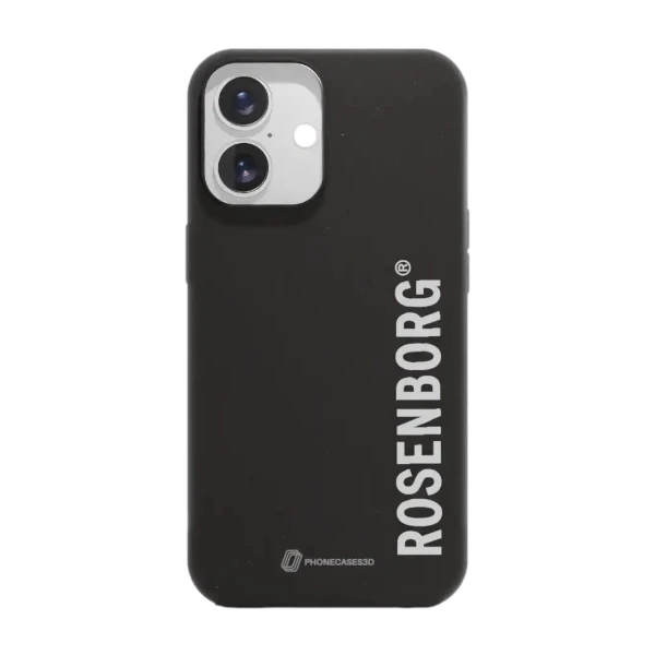 Phonecases3D iPhone 16 RBK kompostoituva suojakuori, musta
