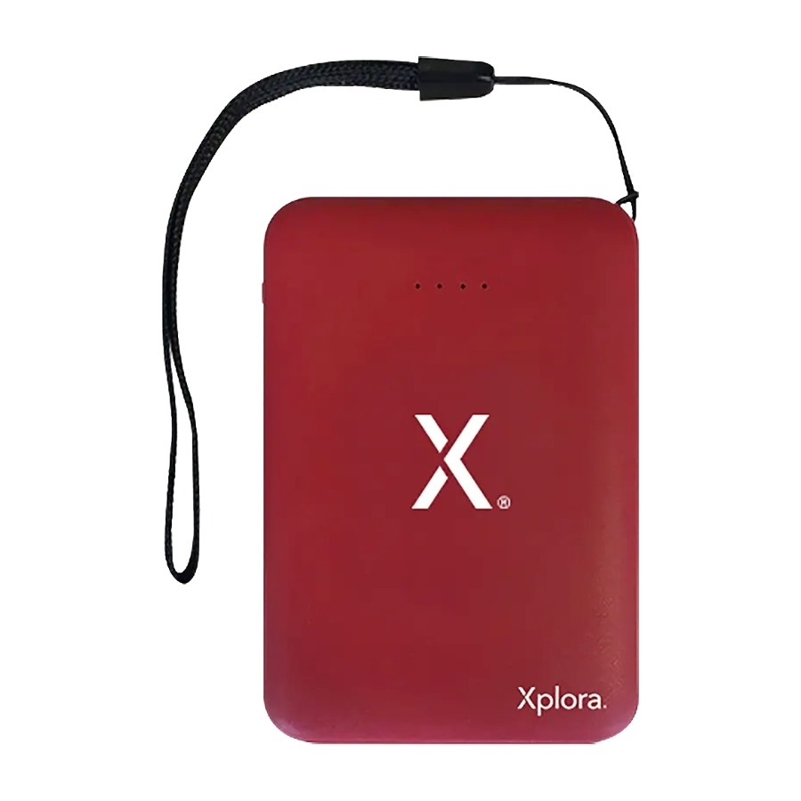 Xplora powerbank 5,000mAh (rød)