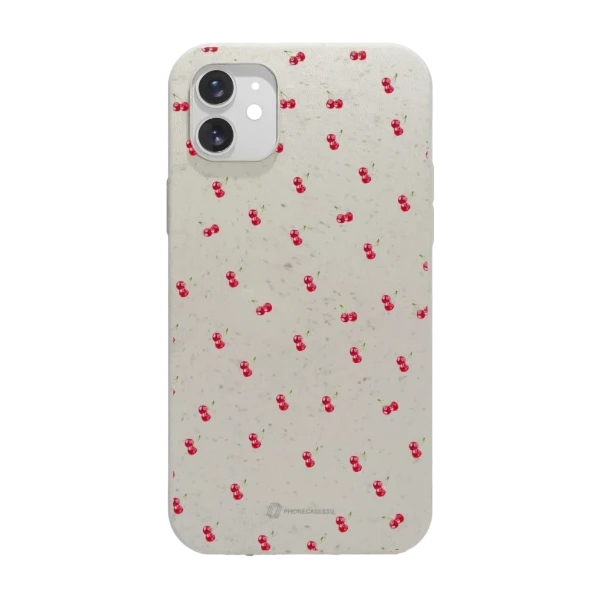 Phonecases3D iPhone 11 Martine Halvorsen kompostoituva suojakuori, valkoinen