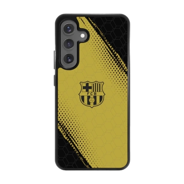 Phonecases3D Samsung Galaxy S25+ FC Barcelona -3D suojakuori, musta