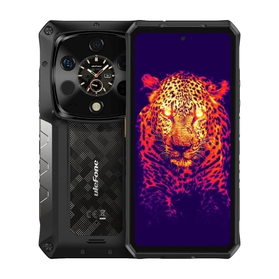 Ulefone Armor 28 Ultra Thermal 1 TB, sort