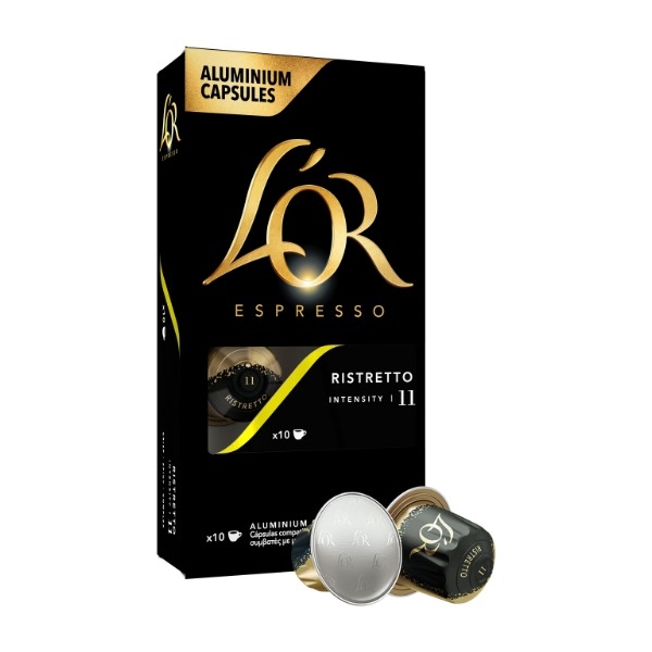 L'Or espresso Ristretto kaffekapslar, 10 stk billede 8