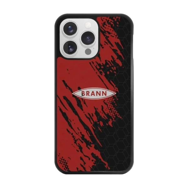 Phonecases3D iPhone 16 Pro Max Brann SK -3D suojakuori, musta