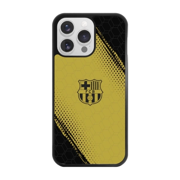 Phonecases3D iPhone 16 Pro Max FC Barcelona -3D suojakuori, musta