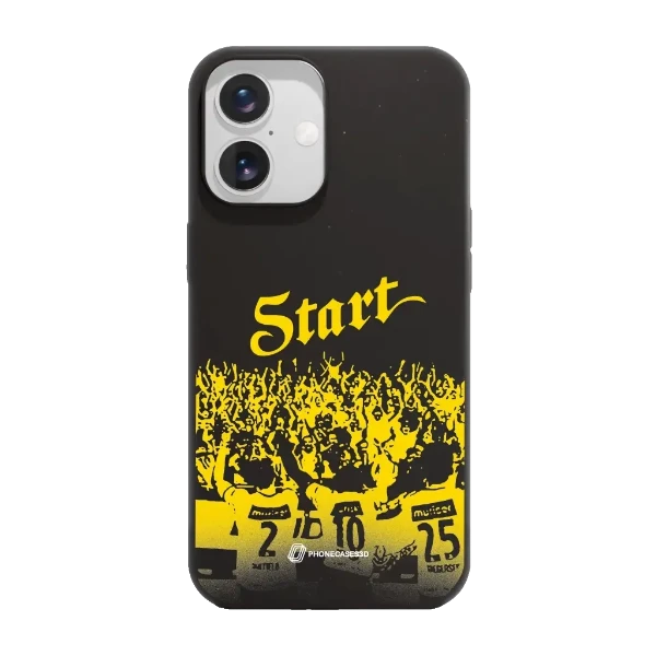 Phonecases3D iPhone 16 IK Start kompostoituva suojakuori, musta