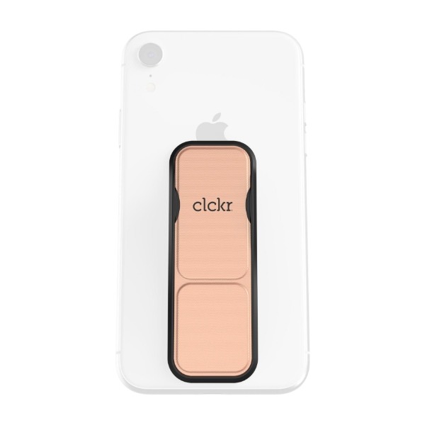 Clckr Universal Grip Band S metallisk rosegull