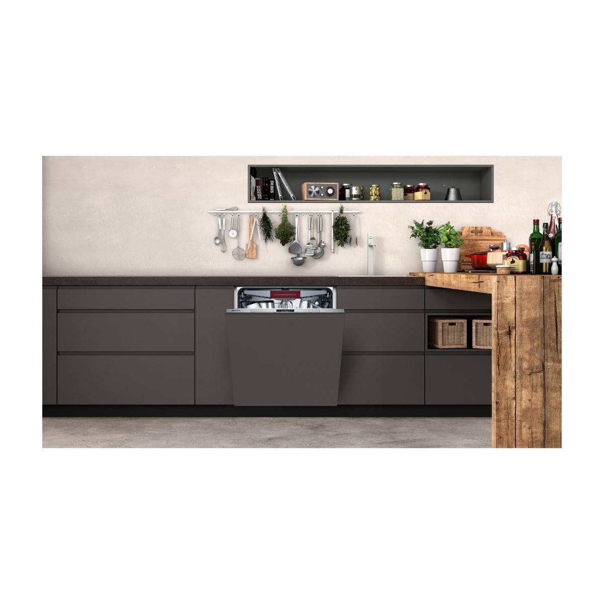 Neff N 50 S155HCX29E integreret opvaskemaskine billede 8