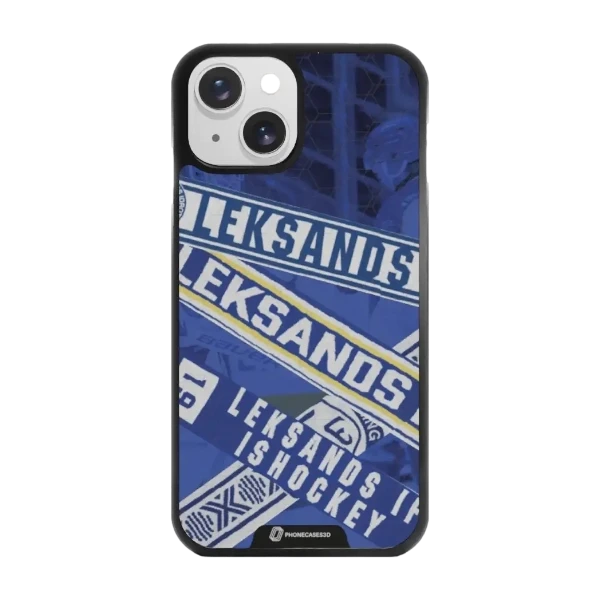 Phonecases3D iPhone 15 Leksands IF -3D suojakuori, musta