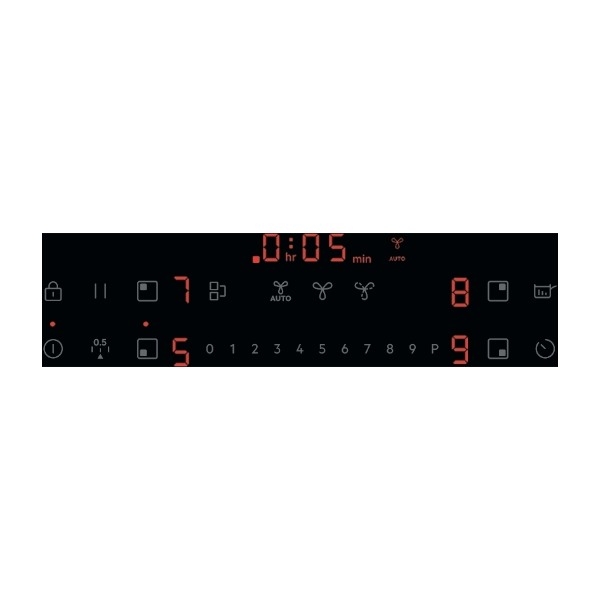 AEG 6000-serien TT8PCB00CB induktionskogeplade med emhætte billede 4