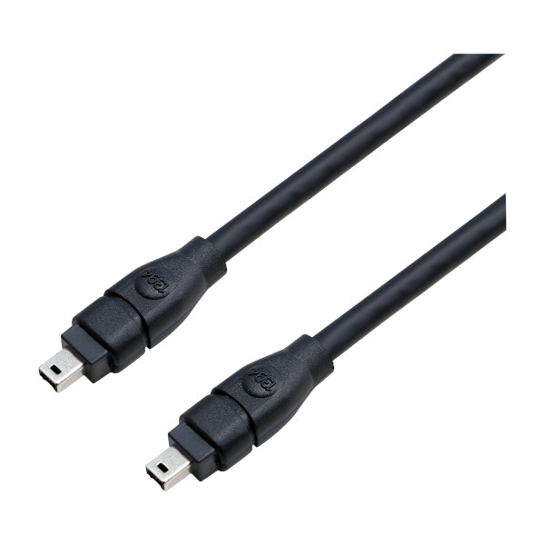 Eletra IEEE 1394A 4P M 2M kabel, sort