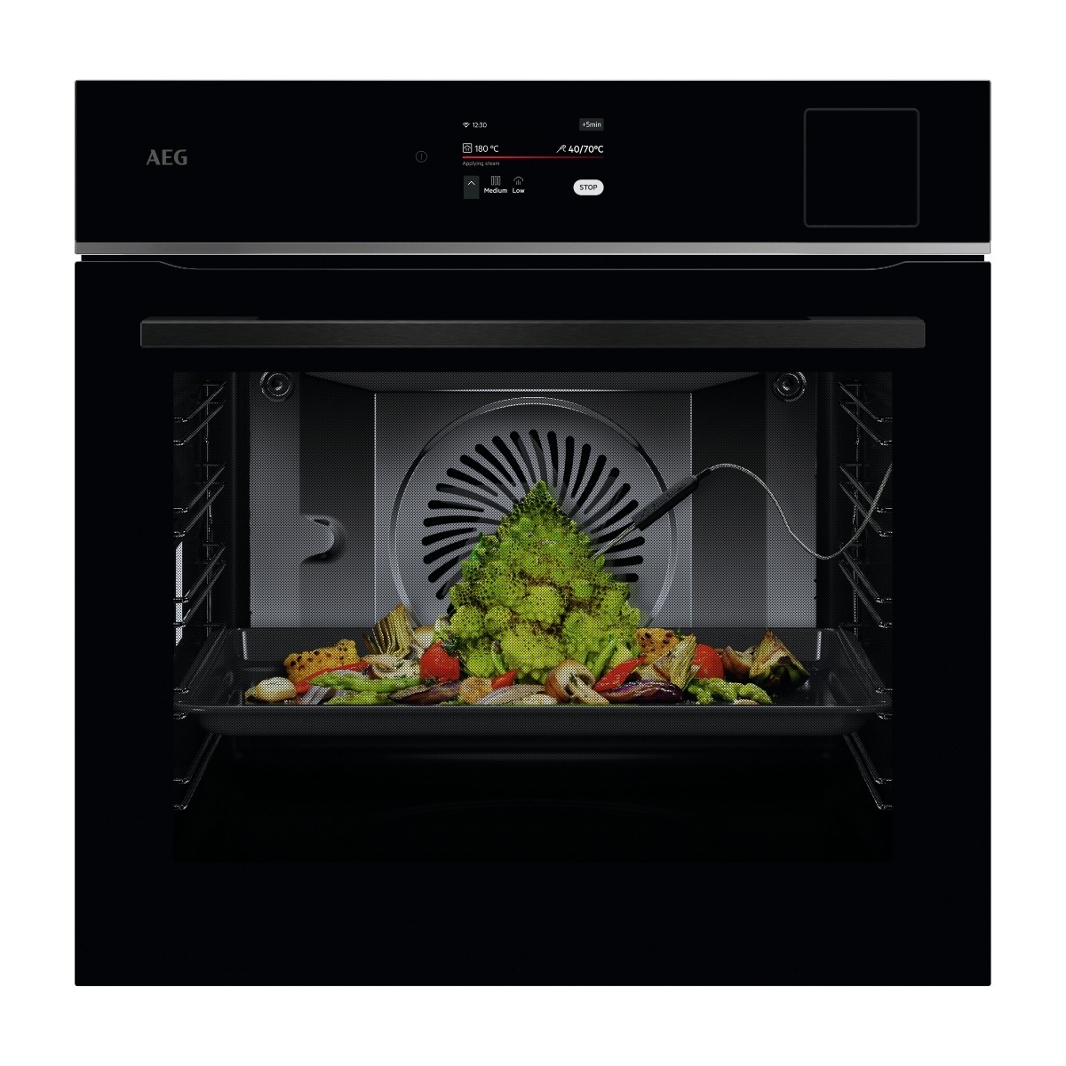 AEG 8000-serien TP8SB73XAB indbygningsovn billede 1