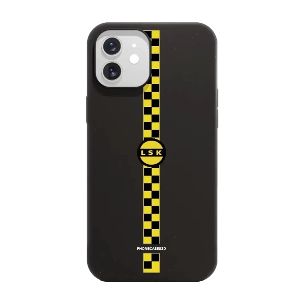 Phonecases3D iPhone 12 Lillestrøm SK kompostoituva suojakuori, musta