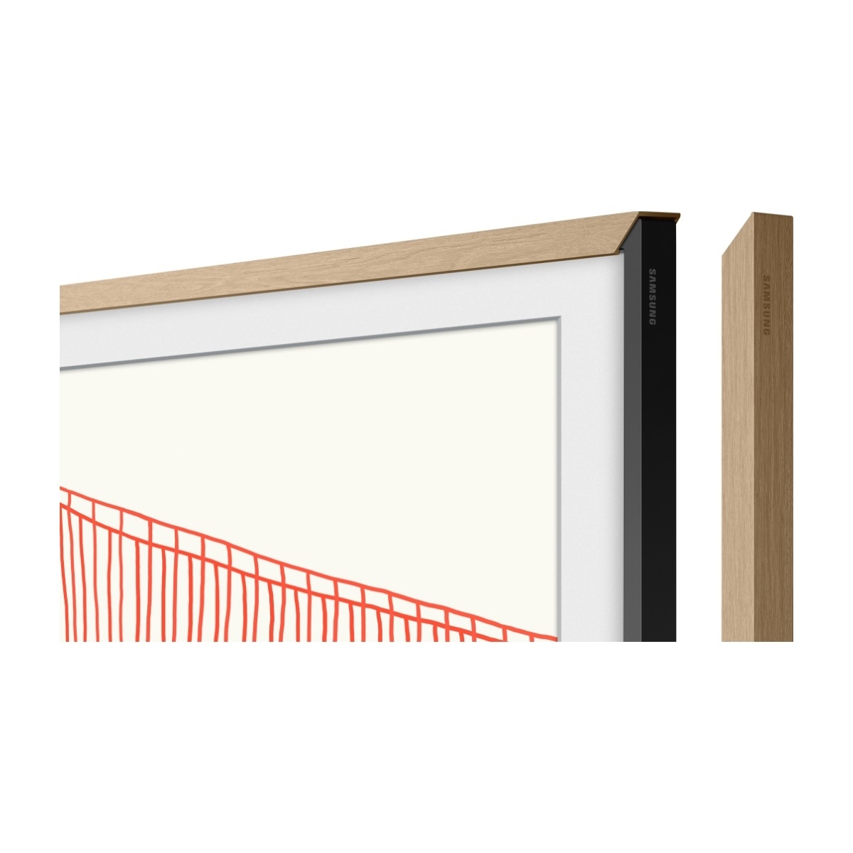 Samsung The Frame 50" ramme, teak (2021-2025)