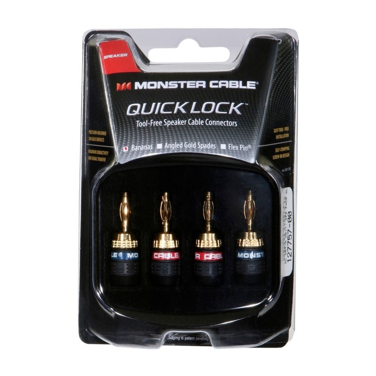 Quick Plug Monster Monster Quicklock MKII banana connector - Power.no