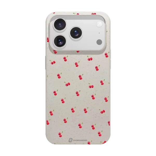 Phonecases3D iPhone 17 Pro Max Martine Halvorsen kompostoituva suojakuori, valkoinen